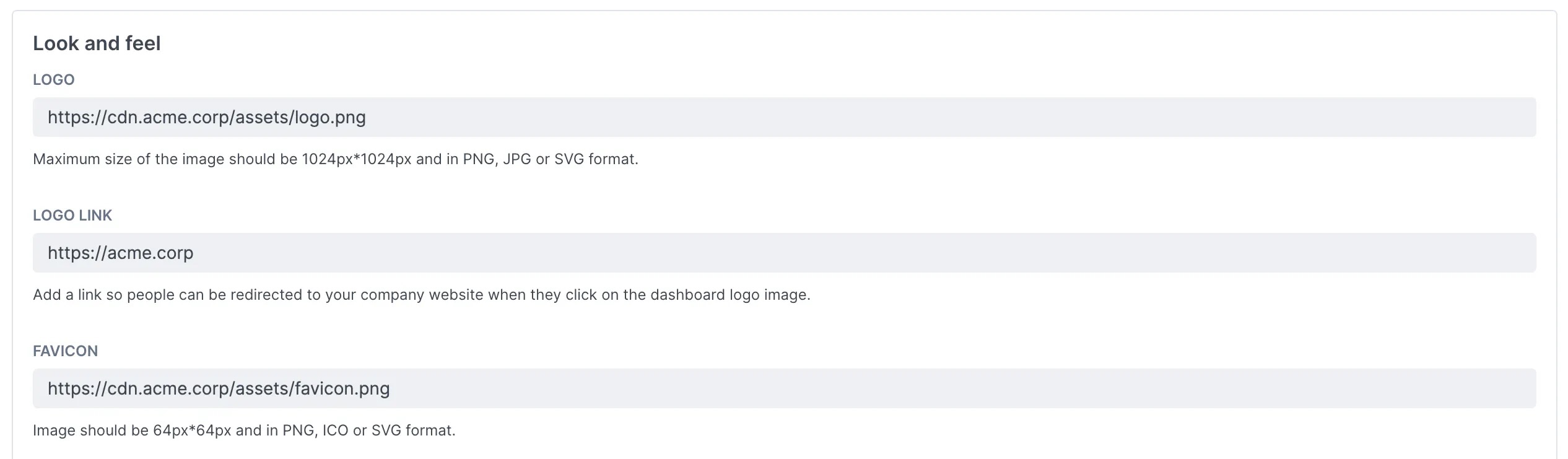 config public monitoring dashboard 2